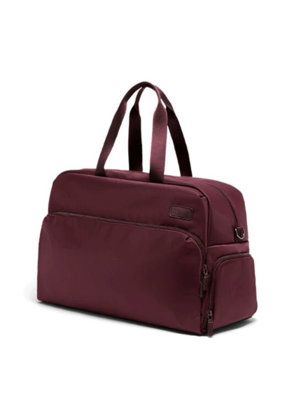 Lipault Plume 72 hour carry on weekender travel bag Bordeaux carryon NWT